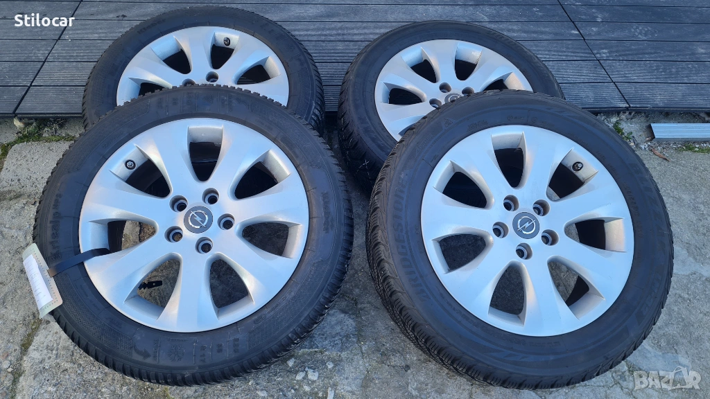 Джанти с гуми Opel Astra J 5X115 17ки, снимка 1