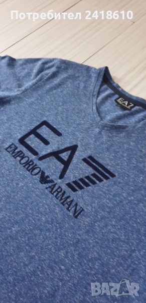 Emporio Armani EA7 Italy Mens Size S НОВО! ОРИГИНАЛ! Мъжка Тениска!, снимка 1
