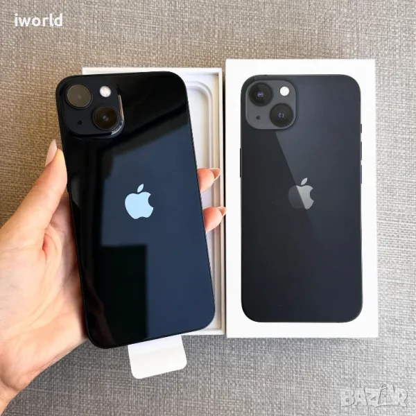 НОВ❗️ iPhone 13 ❗️Лизинг от 42лв/м ❗️ midnight❗️ black❗️ черен ❗️128гб ❗️ГАРАНЦИЯ, снимка 1