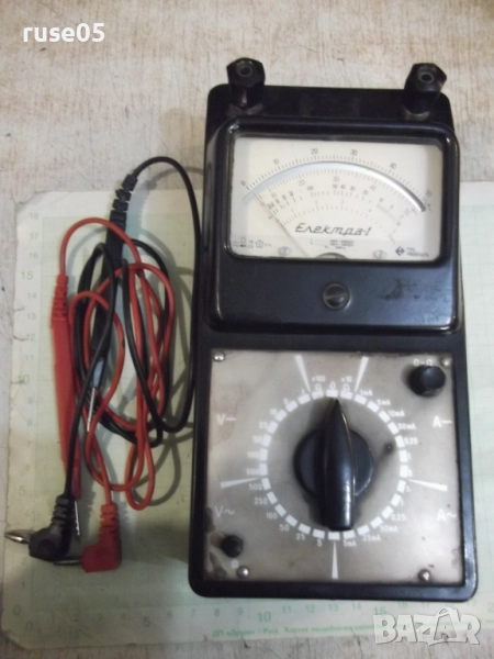 Мултицет "Електра-1" работещ, снимка 1