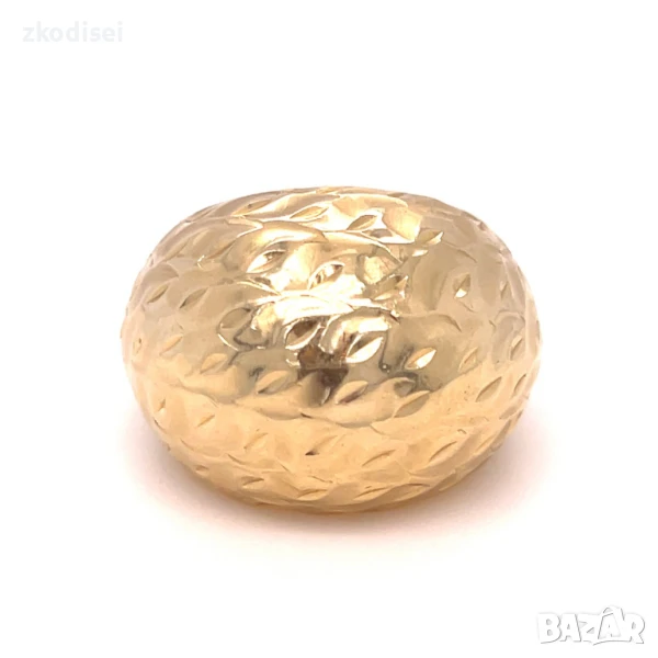 Златен дамски пръстен 3,31гр. 14кр. проба:585 размер:54 модел:31395-1, снимка 1