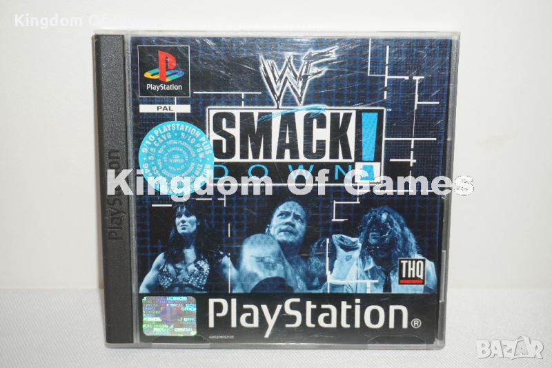 Игра за PS1 WWF SmackDown!, снимка 1