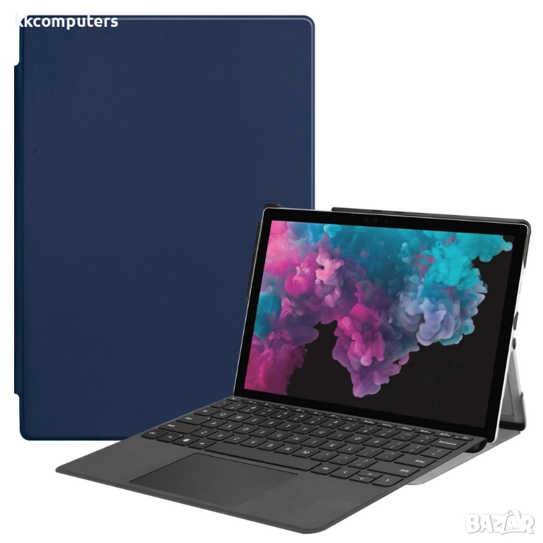 Microsoft Surface Pro 6/5/4 Кожен Калъф и Протектор, снимка 1