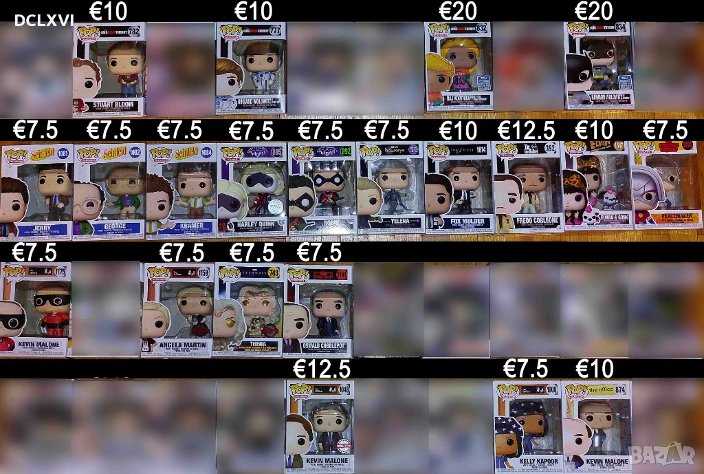 Колекция от Funko Pop - Big Bang Theory, Marvel, DC, The Office, снимка 1