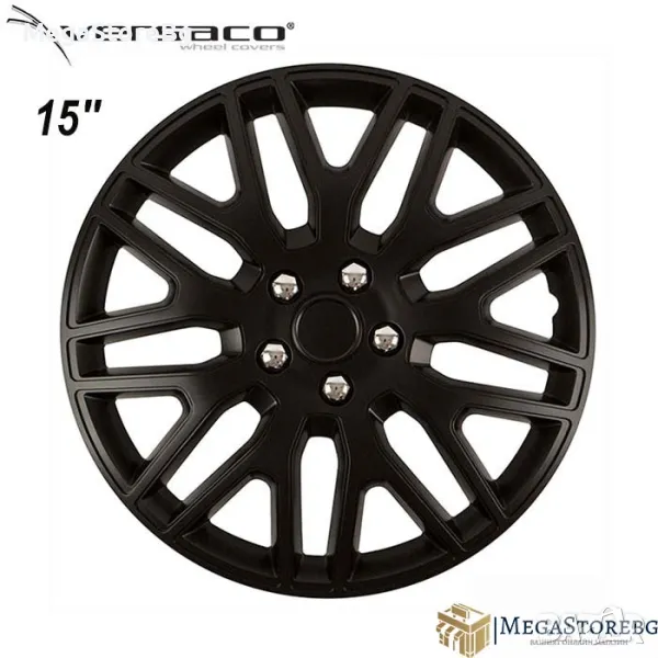 Тасове за джанти 15'' Versaco Dakar NC Black, снимка 1