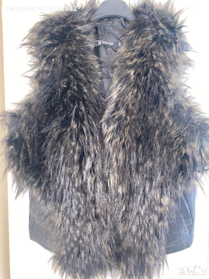 Дамски елек с плътен косъм , снимка 1