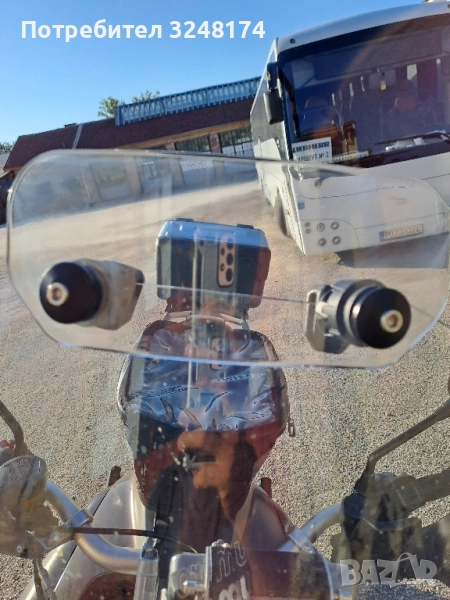 допълнително предно стъкло за мотоциклет , снимка 1