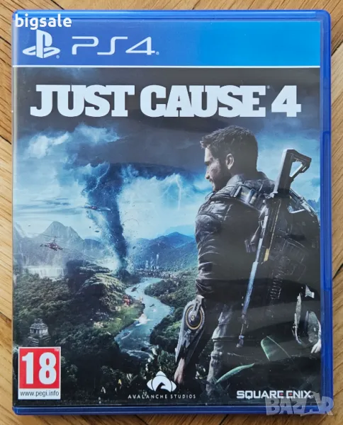 Just Cause 4 PS4 Playstation 4 Плейстейшън 5 PS5 игра action shooter, снимка 1