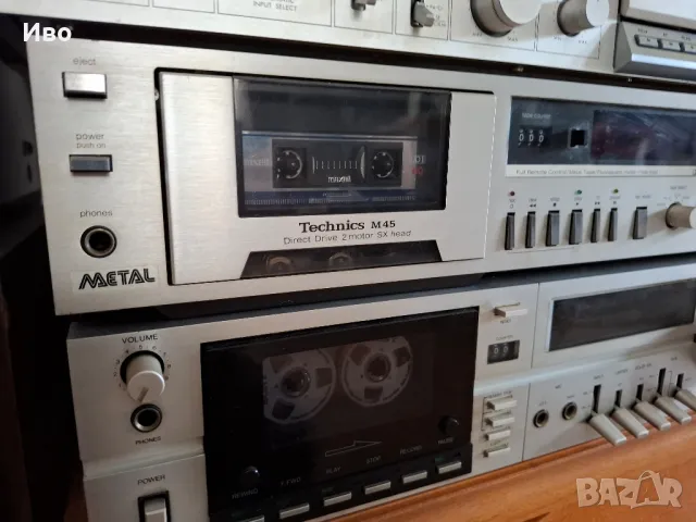  Техникс - М45, Акай GXC 710D,JVC A55, JVCA66  и много други в перфектно състояни, снимка 3 - Декове - 50434913