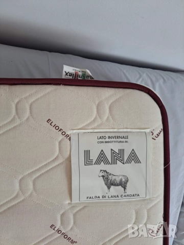 Кошара 70x140 с чекмедже + матрак Pierre Cardin (много запазена), снимка 3 - Кошарки - 52154855