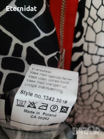 Нова елегантна рокля с червен цип на гърба , снимка 5 - Рокли - 51291145