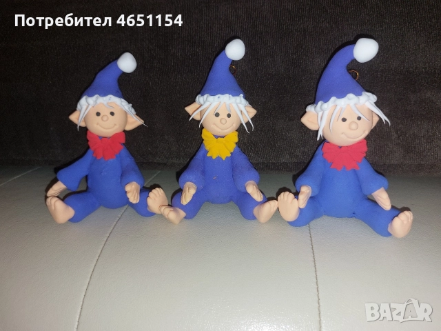 Коледни елфчета , снимка 18 - Декорация за дома - 52577779