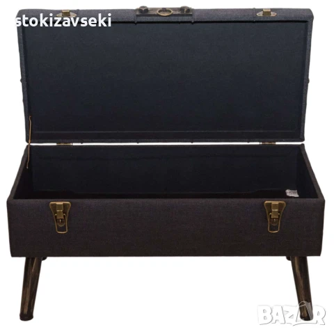 Табуретка тип куфар, 3 цвята, снимка 6 - Дивани и мека мебел - 51235300