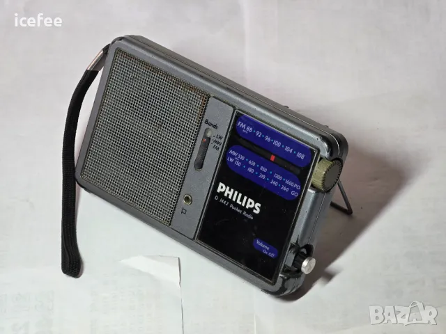 Philips D1442 Pocket Radio, снимка 3 - Радиокасетофони, транзистори - 49225400