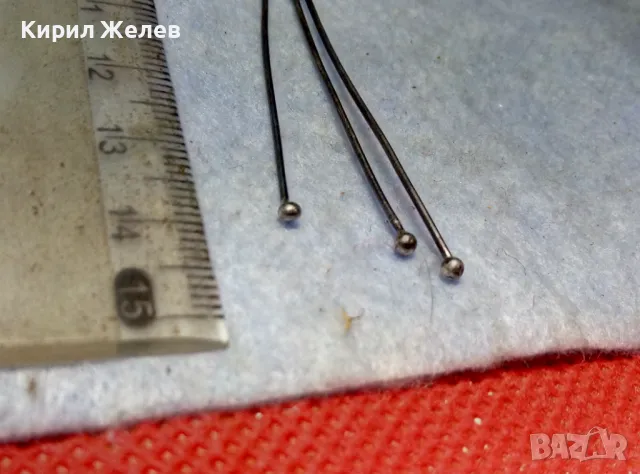 СТАРА РЕТРО АРТ СРЕБЪРНА ОБЕЦА ОКСИДИРАНО СРЕБРО ВИСОКА ПРОБА ФИНА РЪЧНА ИЗРАБОТКА 37756, снимка 10 - Антикварни и старинни предмети - 49704322