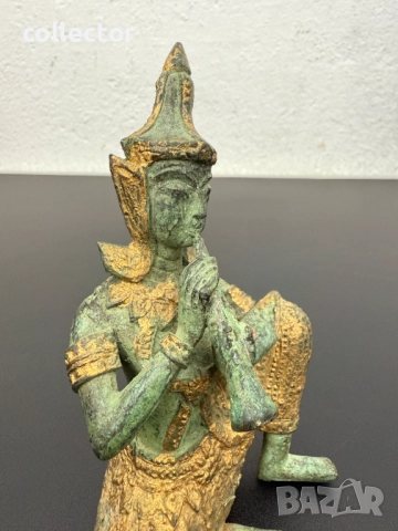 Бронзова скулптура / фигура на Тепаном. №7678, снимка 6 - Антикварни и старинни предмети - 52637085