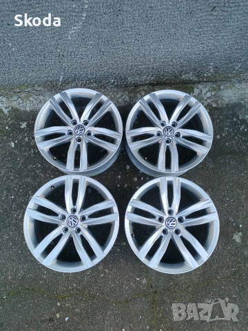 джанти vw golf 5x112 18 оргинални , снимка 3 - Гуми и джанти - 54019343