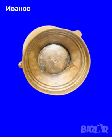 Цена - 25€. Винтидж Месингов Чайник с капак с богато украсени детайли, снимка 11 - Антикварни и старинни предмети - 51607974