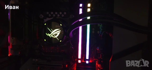 Водно Asus Rog Strix LC 360mm , снимка 7 - Други - 53946303