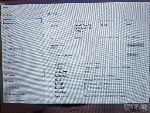Asus zenbook, снимка 7 - Лаптопи за работа - 53879245