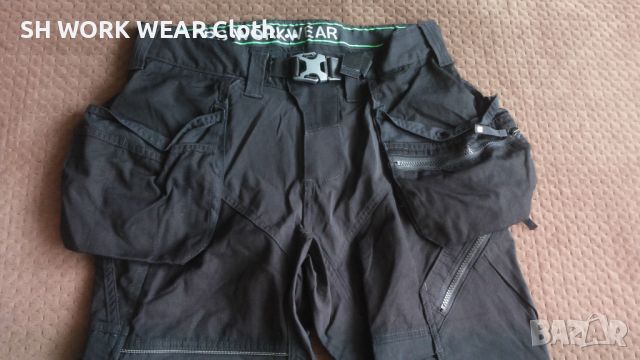 Snickers 6902 FLEXI Work Stretch Trouser разм S работен панталон с от части еластична материя W4-138, снимка 4 - Панталони - 45526221