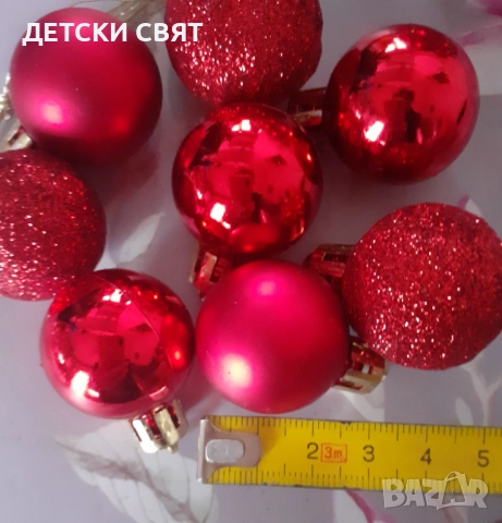 Коледна декорация - панделки,шишарки,мини топки, снимка 2 - Декорация за дома - 52893905