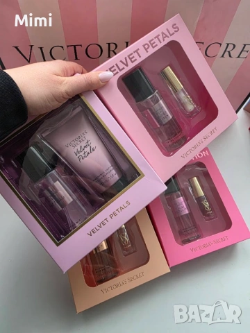 Victoria's Secret подаръчни комплекти, лосиони с блясък, спрейове, снимка 11 - Комплекти и лотове - 43314628