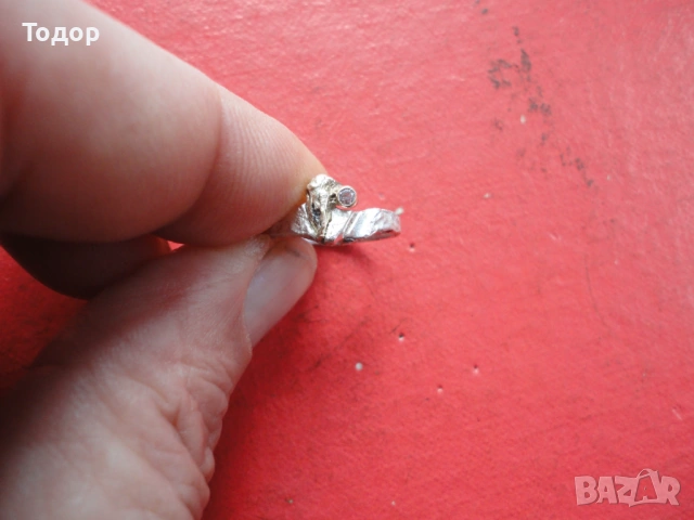 Страхотен сребърен пръстен с камъни 22, снимка 2 - Пръстени - 53304278