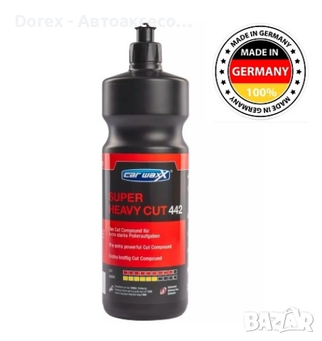 Полир паста 1кг Super Heavy Cut 442 - Car Waxx