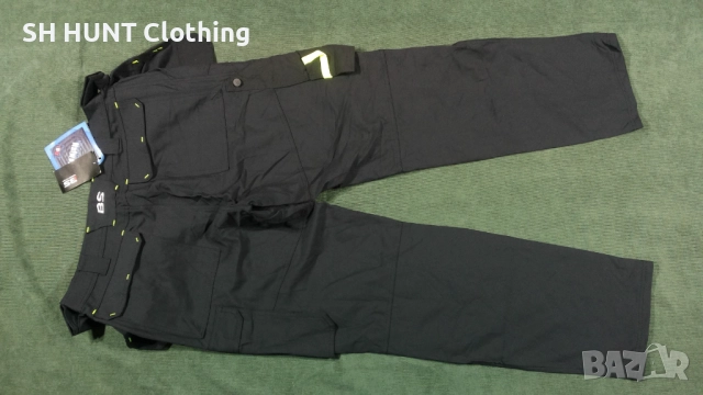 Bekken & Strom 4-VEIS STRETCH SVART Work Wear Pant размер XL еластичен работен панталон W2-3, снимка 3 - Панталони - 52027691