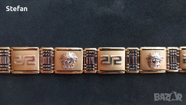 Мъжка златна гривна, снимка 2 - Гривни - 40147220