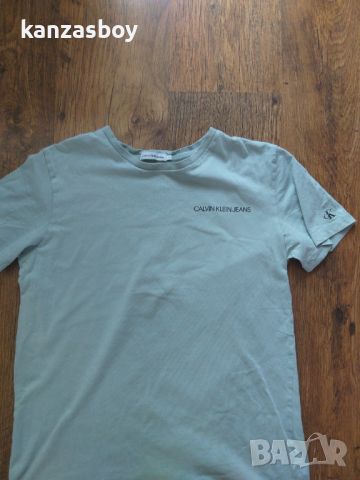 calvin klein - страхотна дамска тениска, снимка 3 - Тениски - 46433988