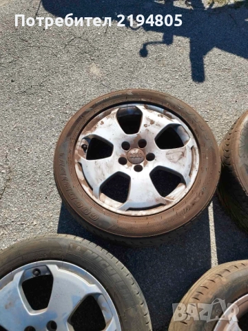 ОРИГИНАЛНИ ДЖАНТИ ЗА AUDI, снимка 5 - Гуми и джанти - 52126881
