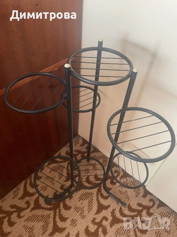 Цветарник за 7 саксии, снимка 2 - Декорация за дома - 52403467