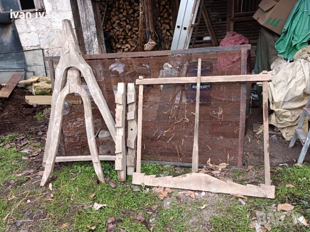 стари дървени изделия-80лв