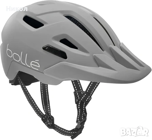 Bollé - STANCE CROSS, Велосипедна каска с козирка, Градска велосипедна каска, Каска за планина, S, снимка 6 - Спортна екипировка - 53141533