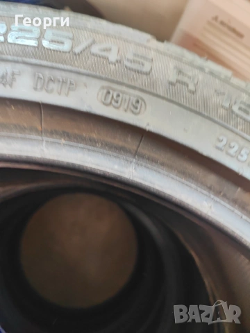 2бр.летни гуми 225/45/18 Uniroyal, снимка 6 - Гуми и джанти - 53925211