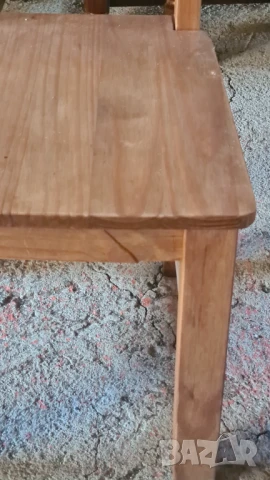 масивен стол внос от Европа, снимка 5 - Столове - 50681653