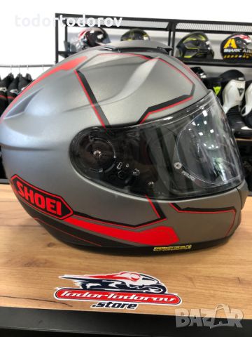 Mото каска SHOEI GT-AIR ,M 57-58 см.вградени очила,плака за визьора, снимка 2 - Аксесоари и консумативи - 46663391