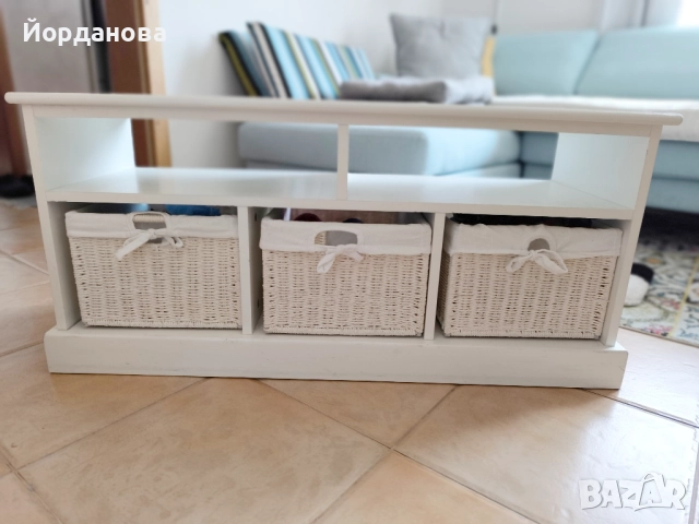 Скамейка с надстройка за коридор подарък възглавници 