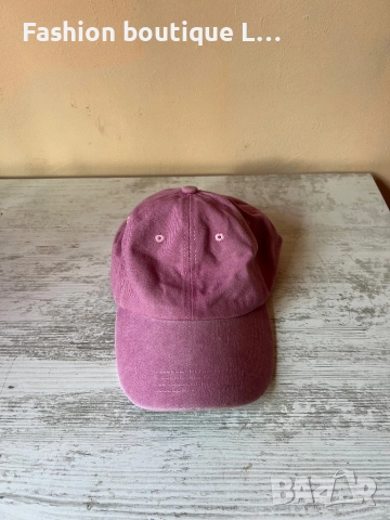 Розова бейзболна шапка с регулираща се обиколка на главата 🌸