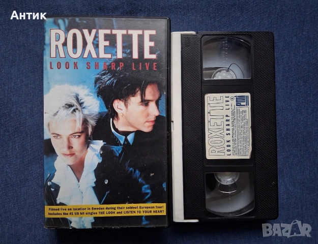Видеокасети VHS ROXETTE , снимка 3 - Други жанрове - 53958332
