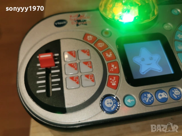 V-TECH KID SUPER STAR DJ STUDIO-ВНОС FRANCE 1502260824, снимка 3 - Ресийвъри, усилватели, смесителни пултове - 53480660
