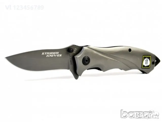 Изцяло метален сгъваем нож STRIDER KNIVES-3 варианта, снимка 5 - Ножове - 47601152