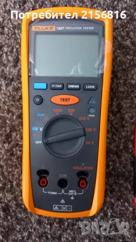 Fluke 1507 Insulation tester оригинален, нов, снимка 1 - Друга електроника - 46978197