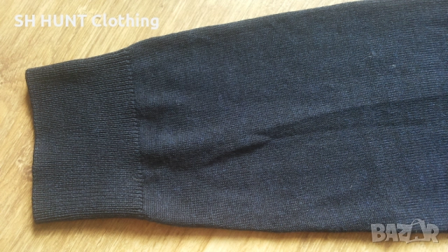 MORRIS Merino Zip Cardigan 100% Merino Wool размер L жилетка 100% Мерино вълна - 1818, снимка 9 - Пуловери - 52979025