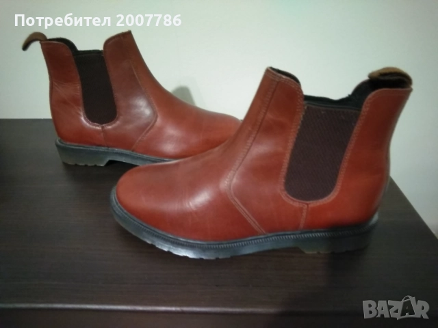 Чешки кожени , нови , 42 номер ., снимка 3 - Мъжки боти - 51926387