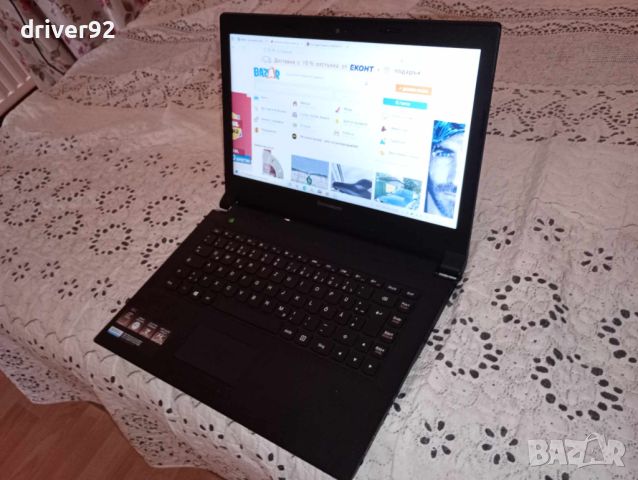 Lenovo B41 двуядрен 14 инча с 4 гб рам 120 ссд хард батерия 3 часа, снимка 9 - Лаптопи за дома - 45566026