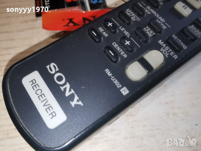 SONY RM-U302 RECEIVER REMOTE-ВНОС SWISS 1512251043, снимка 15 - Ресийвъри, усилватели, смесителни пултове - 52798500