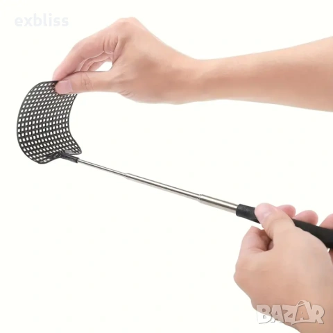 Мухобойка с телескопична метална дръжка, снимка 2 - Други - 53387756